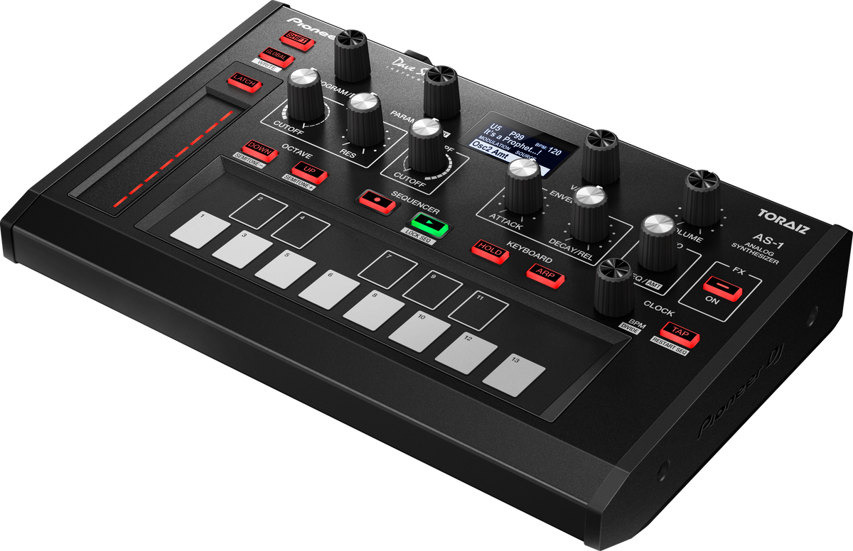 Pioneer DJ - AlphaTheta TORAIZ AS-1, Monophonic analog synthesizer
