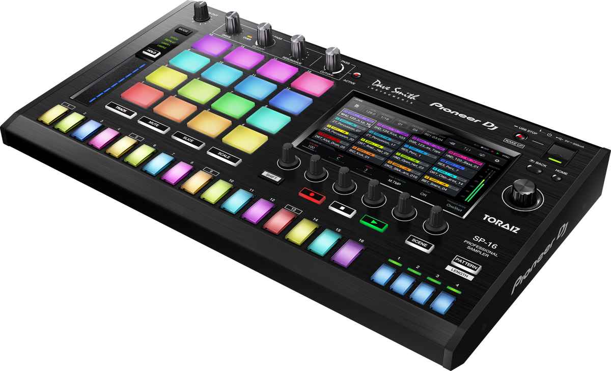 Pioneer DJ - AlphaTheta TORAIZ SP-16, 16 track production sampler