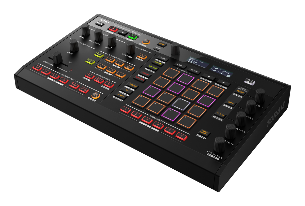 Pioneer DJ - AlphaTheta TORAIZ SQUID, 16 track dynamic sequencer