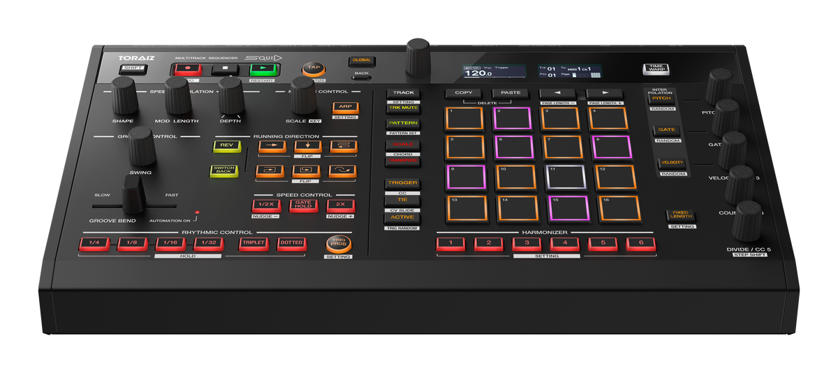 Pioneer DJ - AlphaTheta TORAIZ SQUID, 16 track dynamic sequencer