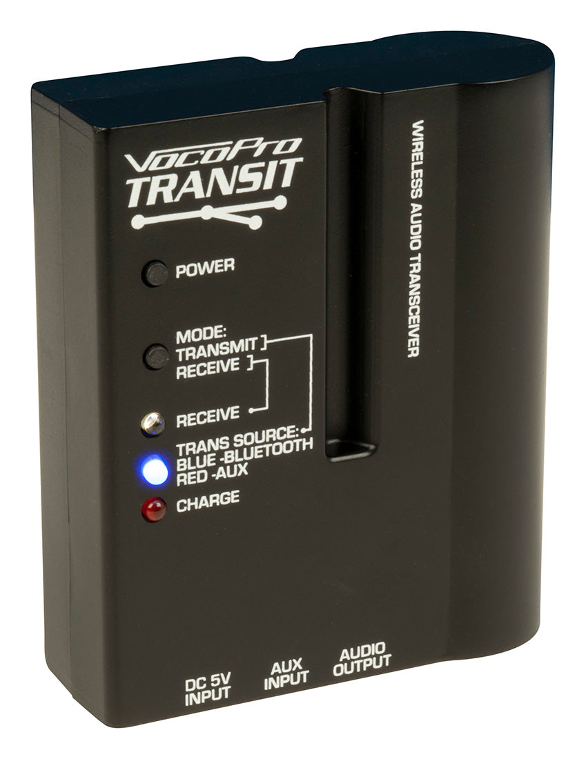 VocoPro TRANSIT - Stereo Wireless Transceiver with Bluetooth for Powered Speakers
