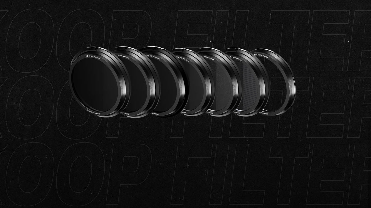 DZOFILM KOOP Filter for Vespid/ Catta Ace PL mount, Standard Set, KOOP Rear Magnetic Filter System for DZOFILM Cine Lenses