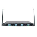 VocoPro UDX-OCTO - Professional Eight-User Digital PLL Wireless Microphone Receiver with "Mic-on-chip" Technology