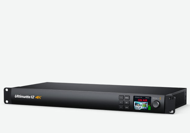 Blackmagic Ultimatte 12 4K, The world's most advanced chroma keyer with 12G-SDI connections for HD and Ultra HD work