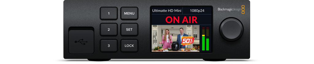 Blackmagic Ultimatte 12 HD, The world's most advanced chroma keyer in an affordable HD model