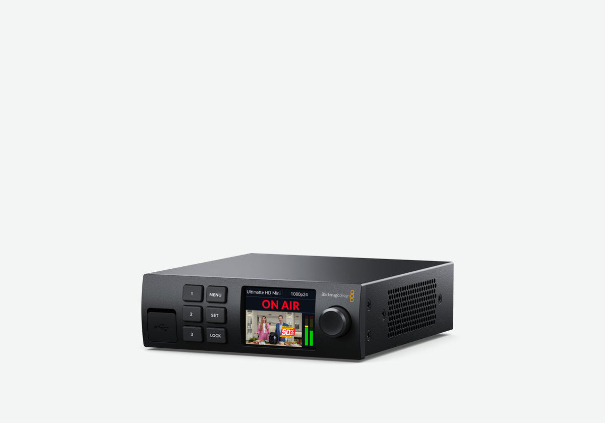 Blackmagic Ultimatte 12 HD Mini, Unique Ultimatte 12 with HDMI connections so you get the world's most advanced keyer with consumer cameras!