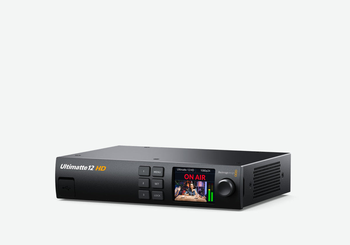 Blackmagic Ultimatte 12 HD, The world's most advanced chroma keyer in an affordable HD model