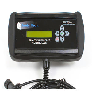 AAdynTech Hurricane IP65 UIM Digital Remote, IP65 Rated Remote for User Interface Module, IP65 Rated Connector for Jabs, Hurricane, Punch and Spacelight