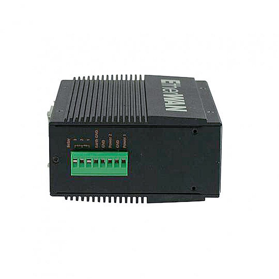 EtherWAN EX46908A-0-J, Hardened unmanaged 8-port 10/100/1000BASE PoE with 2-port 1000BASE-X SFP Ethernet Switch