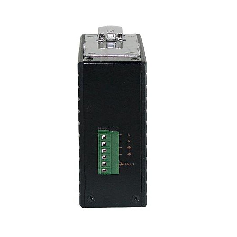 EtherWAN EL900-A-B-1-B, Hardened 10/100BASE-TX to 100BASE-FX Media Converter