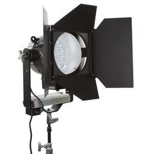 AAdynTech Jab Daylight, Light Output - 3,730 Footcandles at 10 feet, 1.77 Amp Power Draw, Built-in UIM Controller with Effects and DMX Assignment, DMX In and Out, Optional Tethered UIM Remote Controller, 100-277 VAC 50/60 Hz, 28.8 VDC Battery Power