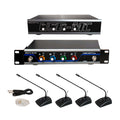 VocoPro USB-Conference-4 - 4 channel wireless microphone/USB interface package