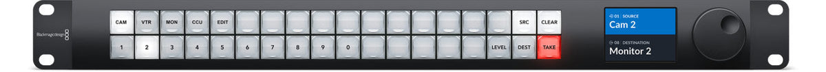 Blackmagic Videohub Smart Control Pro, 48 button control panel for XY or single destination control