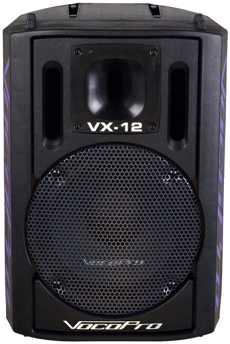 VocoPro VX-12 - Professional 12" Karaoke Vocal Speaker (Each)