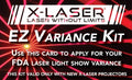 X-Laser EZ Variance Kit