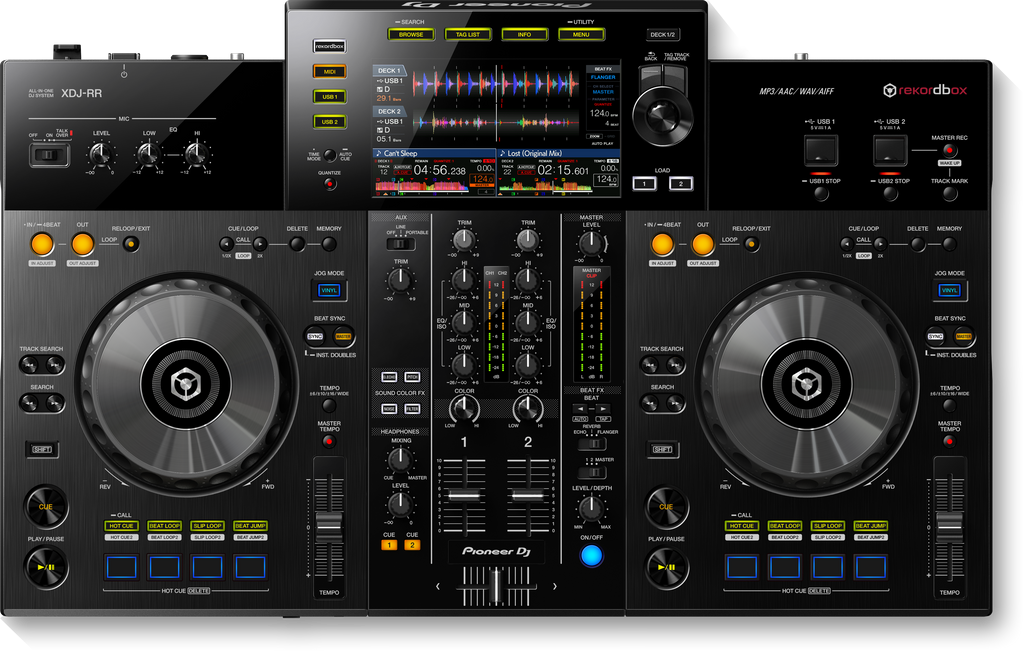 Pioneer DJ - AlphaTheta XDJ-RR, 2-channel all-in-one DJ system